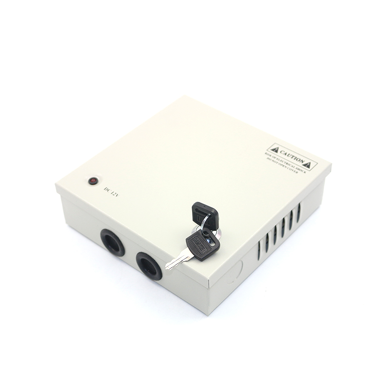 4-Channel 12V 5A CCTV Power Supply Box – Reliable Power Solution for Surveillance Systems