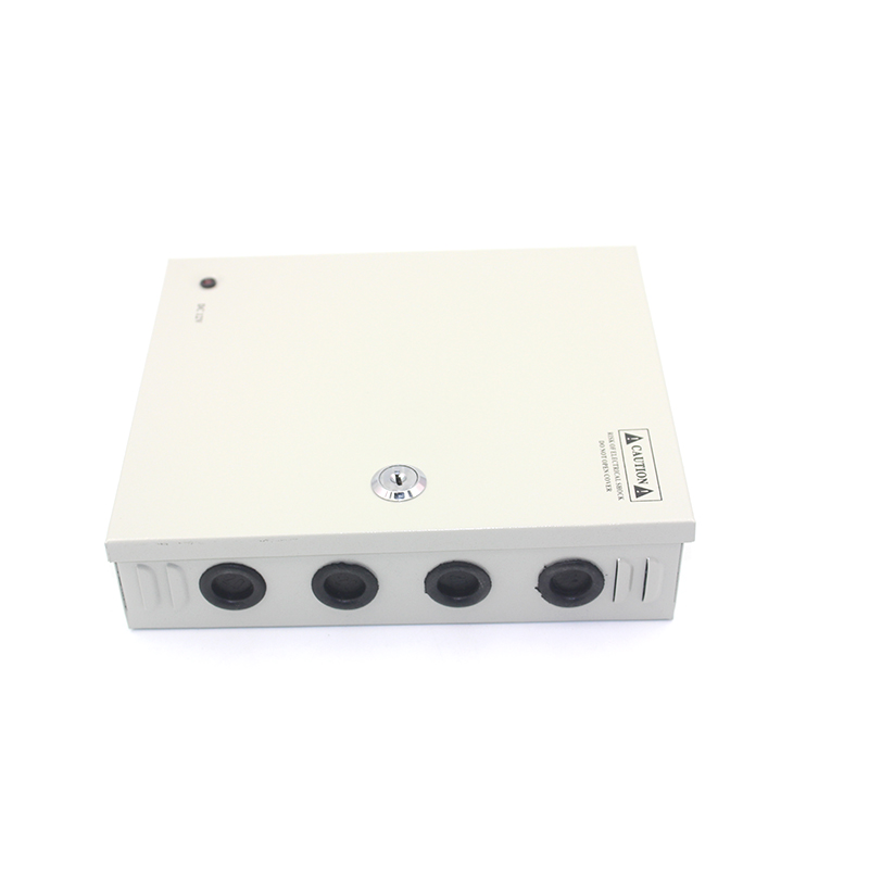 9-Channel 12V 10A Switching Power Supply Box for CCTV Systems – High-Quality Surveillance Power Solution