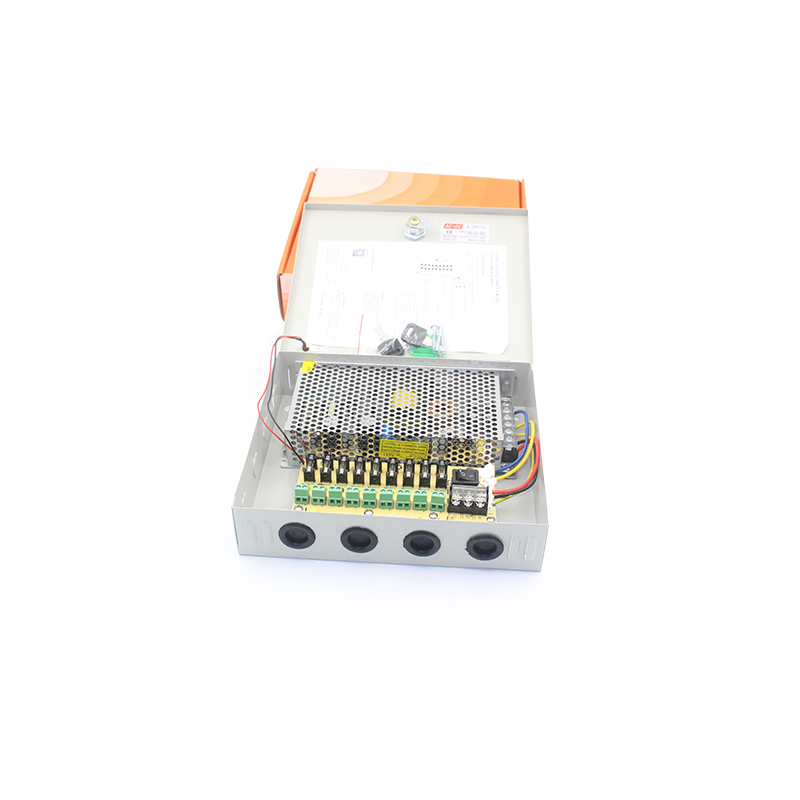 9-Channel 12V 10A Switching Power Supply Box for CCTV Systems – High-Quality Surveillance Power Solution