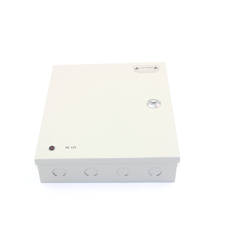 9-Channel 12V 10A Switching Power Supply Box for CCTV Systems – High-Quality Surveillance Power Solution