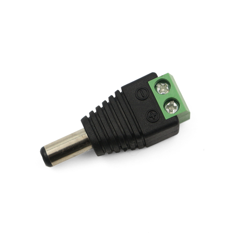 Hot Sale CCTV Accessories 12v DC Male Power Connector 5.5*2.1mm DC Jack